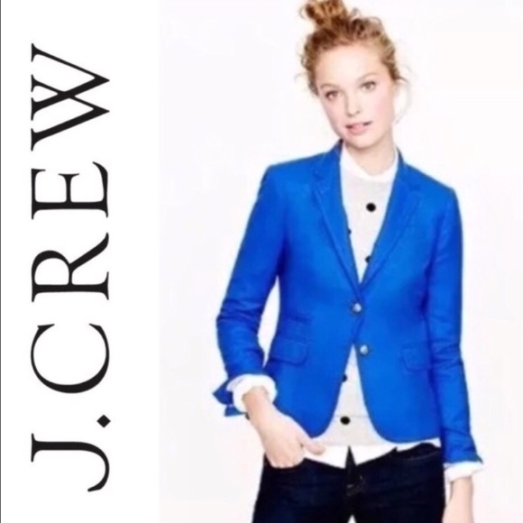 J. Crew Jackets & Blazers - J. Crew classic schoolboy linen blazer